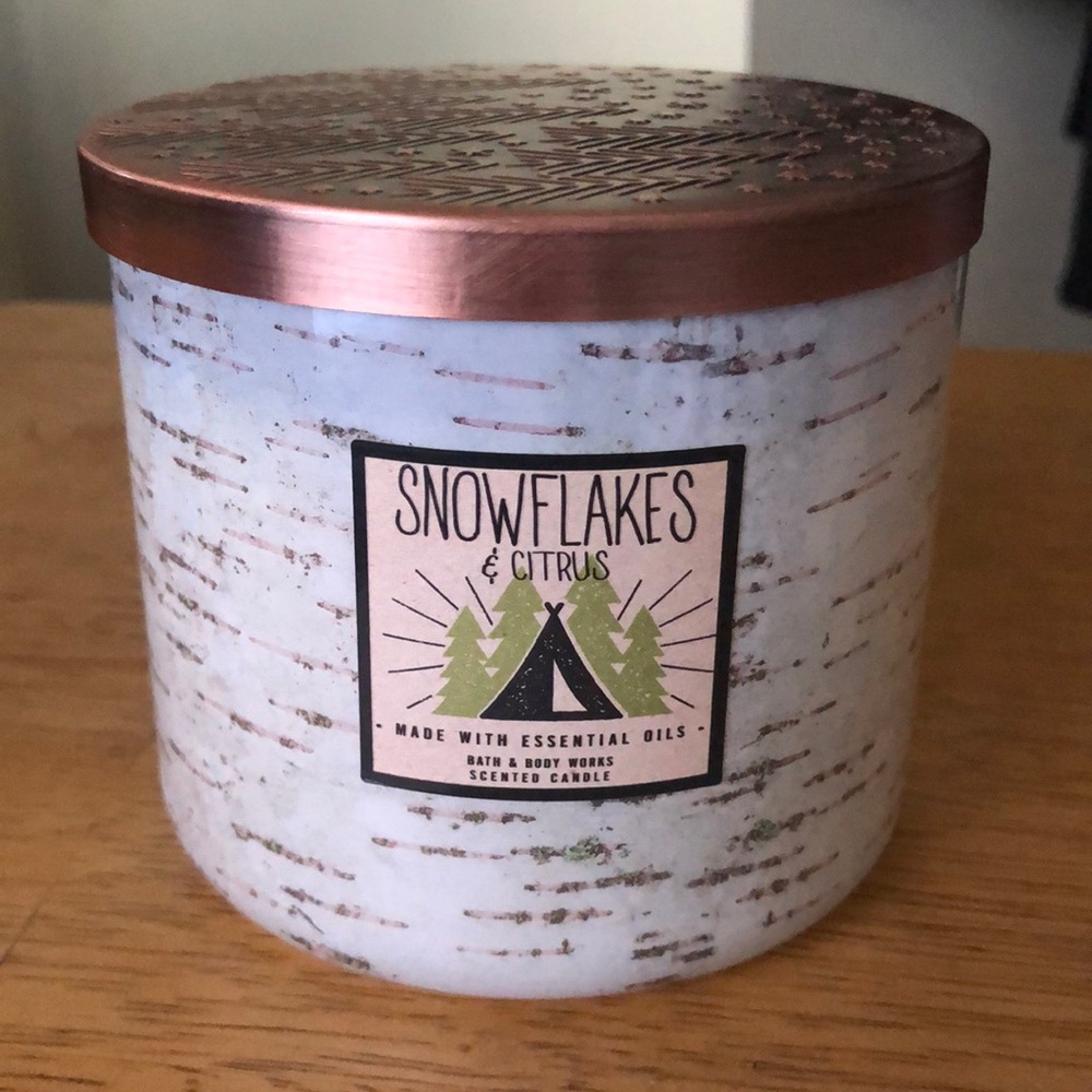 Bath & body works 3 wick candle